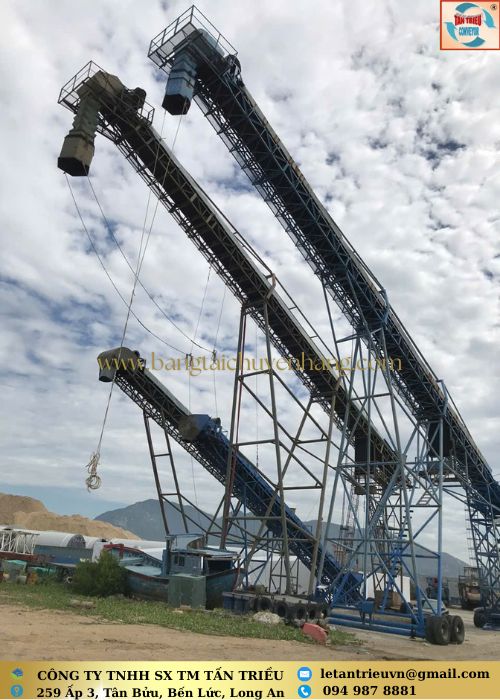 Hệ Thống Băng Tải Cao Su Công Suất Lớn